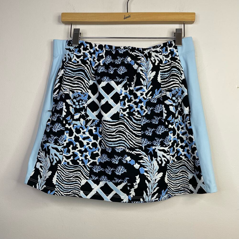 J Mclaughlin Palm Spring Patchwork Golf Tennis Pi… - image 1